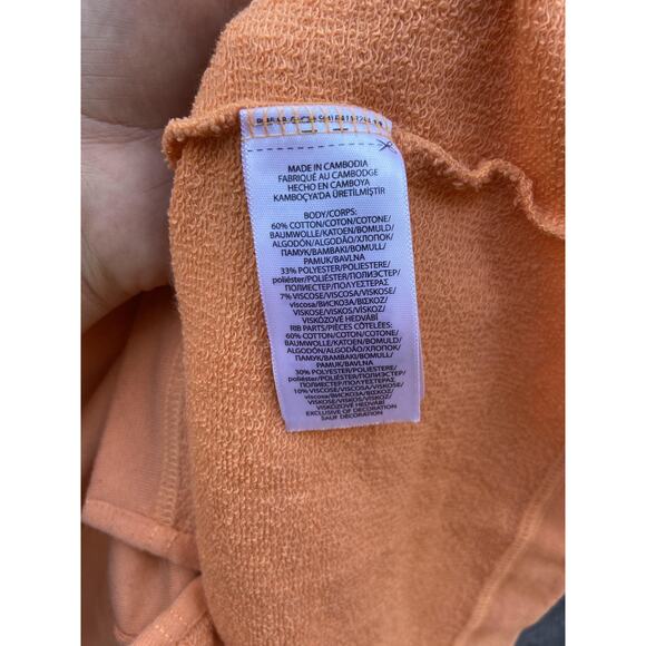 Polo Ralph Lauren Sweater Mens Medium Orange Crewneck Pullover Pony Logo Classic - Picture 7 of 10